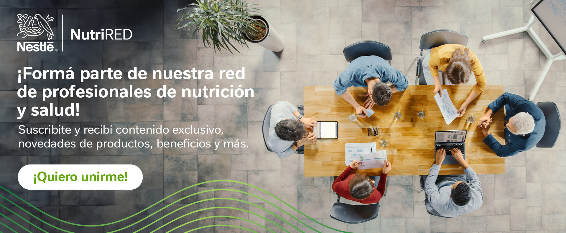 ¡Formá parte de nuestra red de profesionales de nutrición y salud!