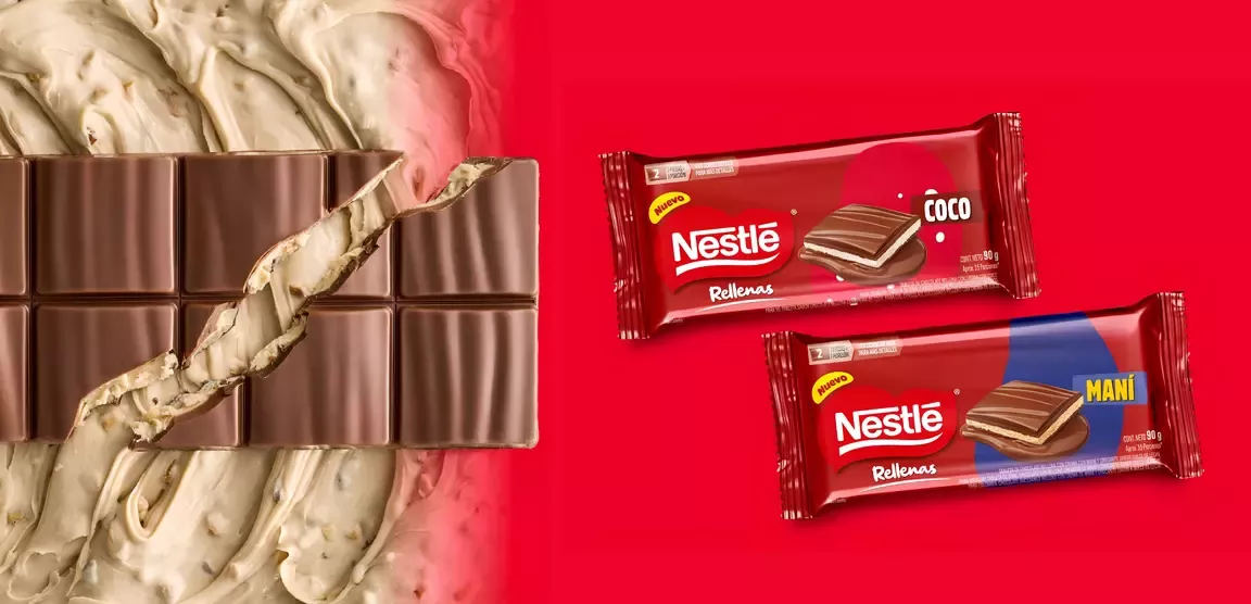 Nuevas NESTLÉ® Rellenas Coco y Maní