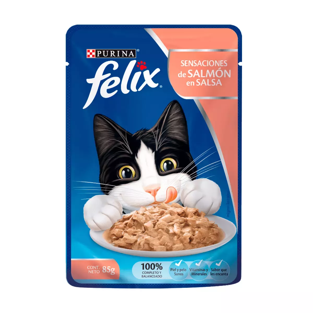 FELIX Sensaciones de Salmón en Salsa 85g