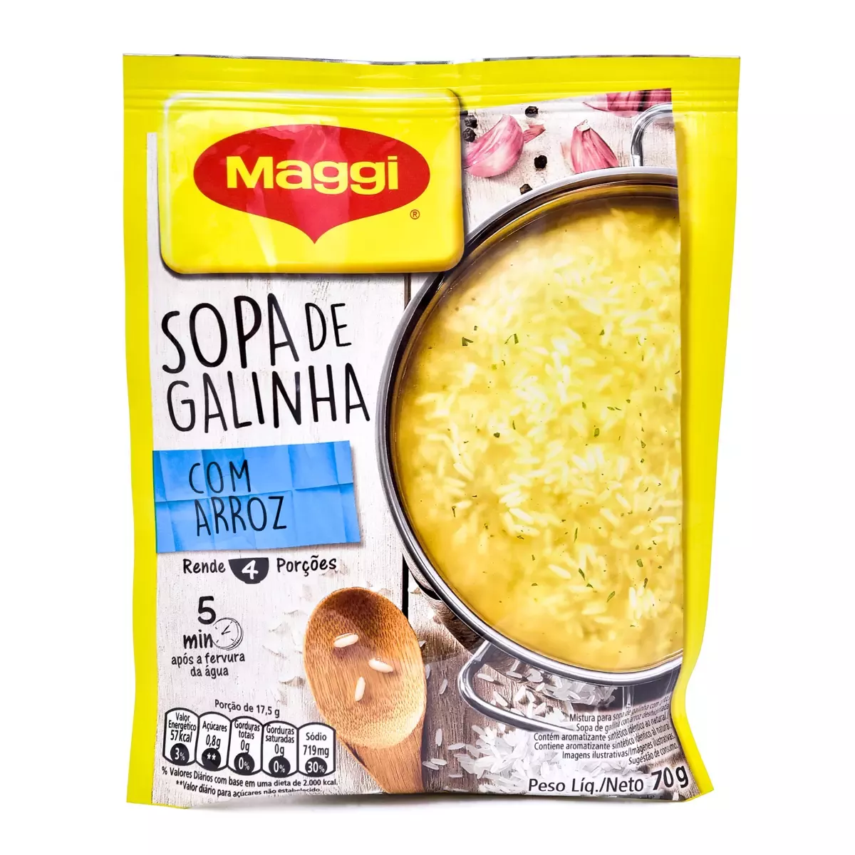 MAGGI Sopa Pollo y arroz 70g